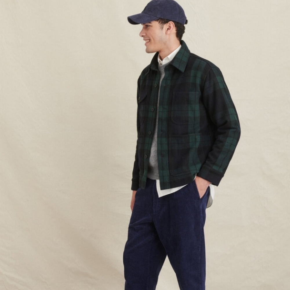 ALEX MILL PLAID WORK JACKET - Picture 2 of 11